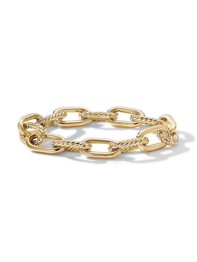 Womens DY Madison Chain Bracelet in 18K Yellow Gold Product Image