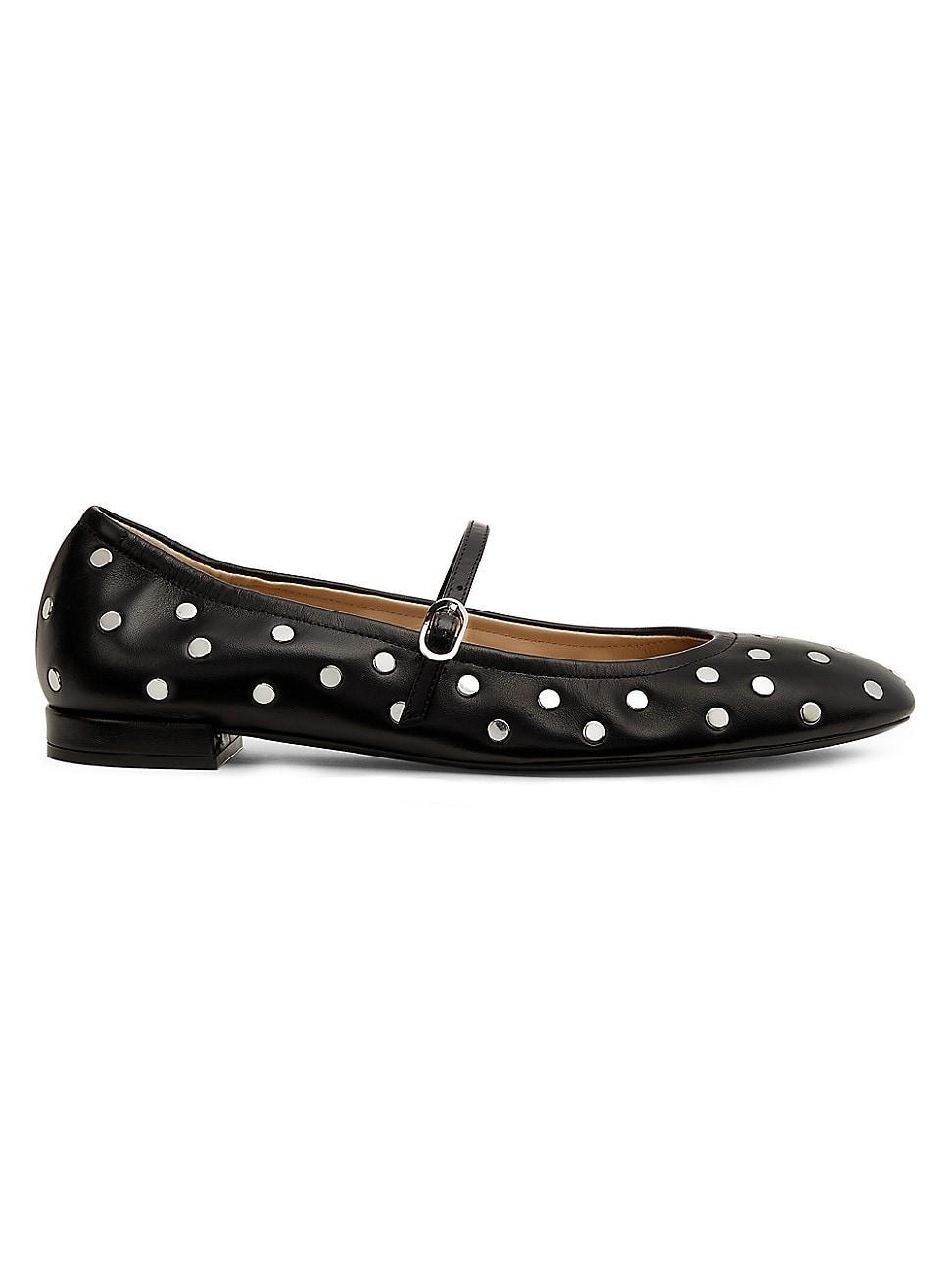 Womens Claris Studded Ballet Flats Product Image