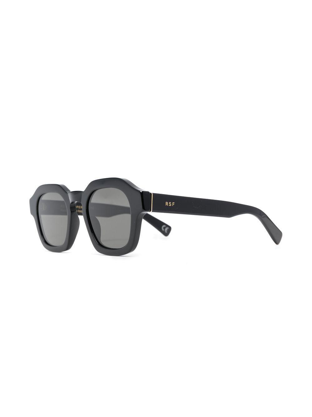 RETROSUPERFUTURE Round-frame Sunglasses In Schwarz Product Image