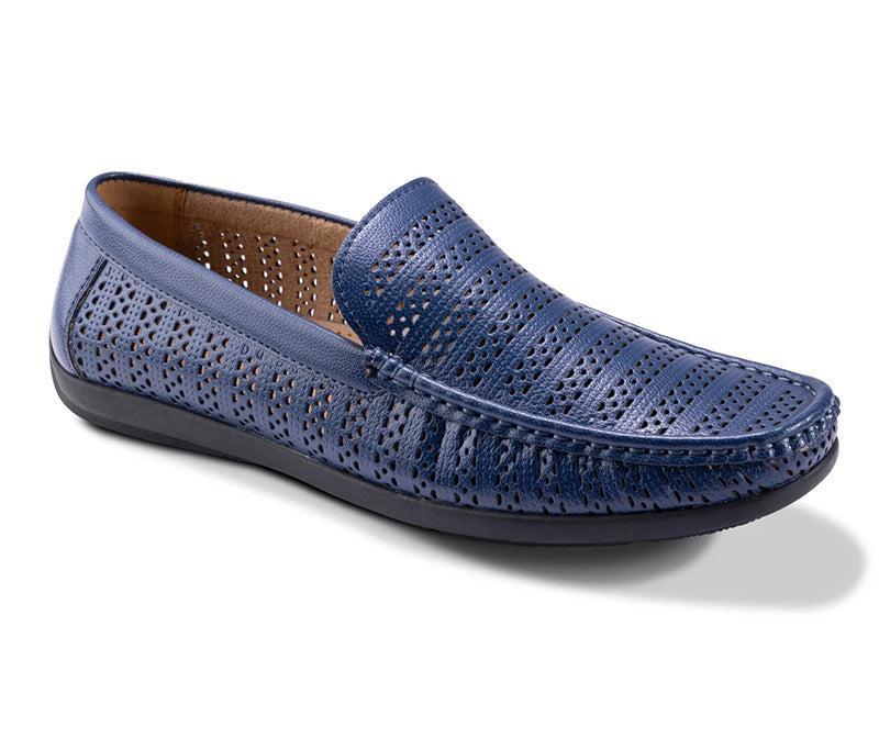 Navy Lightweight Casual Ventilated Driving Loafer product image