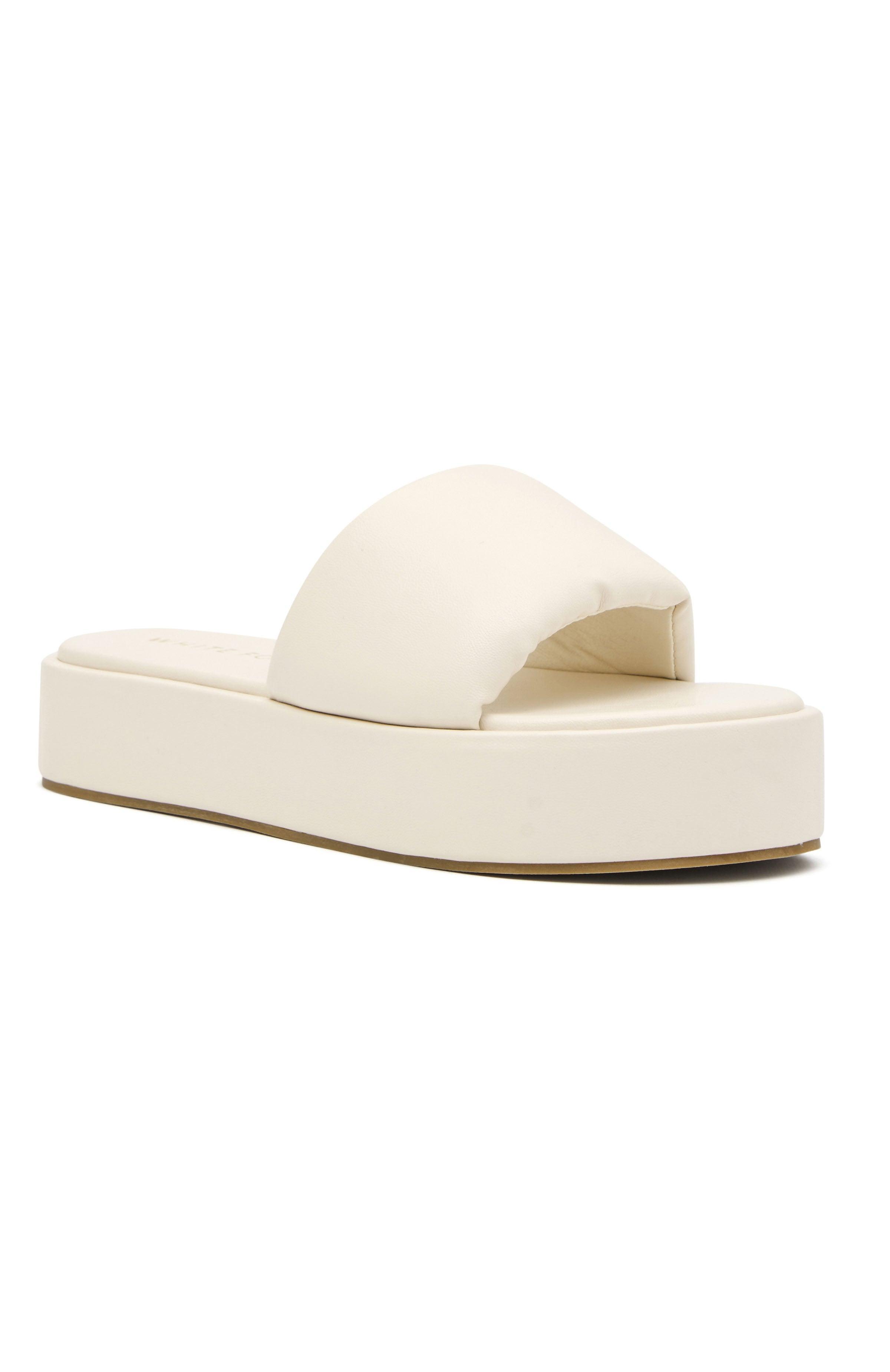 Matea Platform Slides Bone Product Image