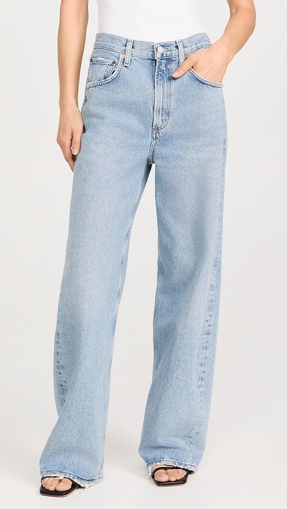 AGOLDE Low Curve Jeans | Shopbop Product Image