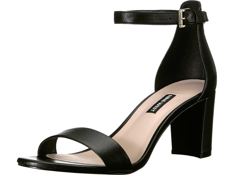 Nine West Pruce Block Heel Sandal Nappa) High Heels Product Image