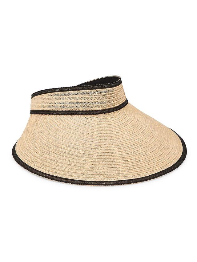 Womens Trixie Woven Visor Hat Product Image