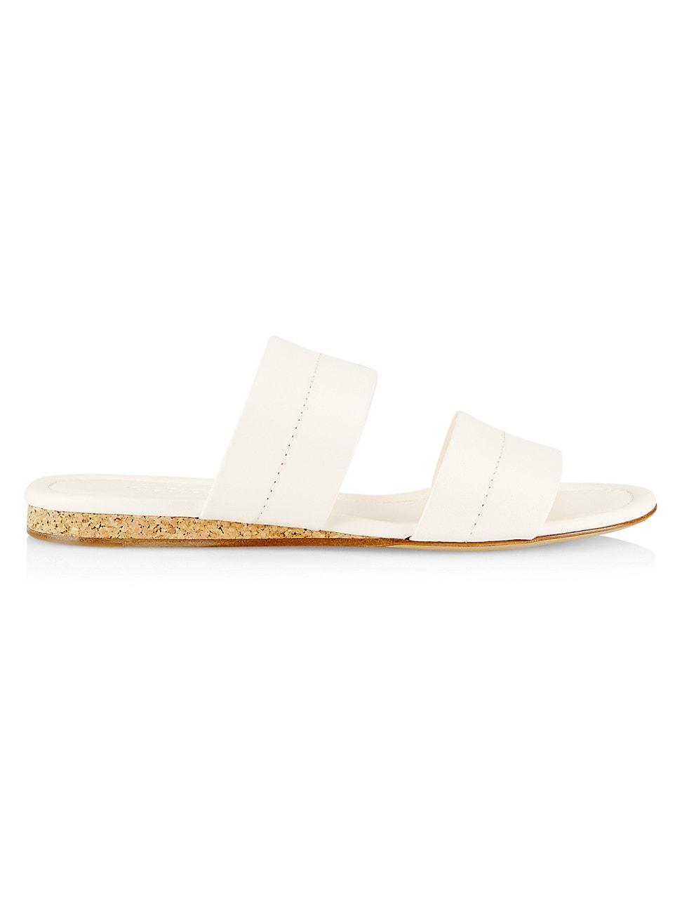 Womens Lora Leather Slides product image