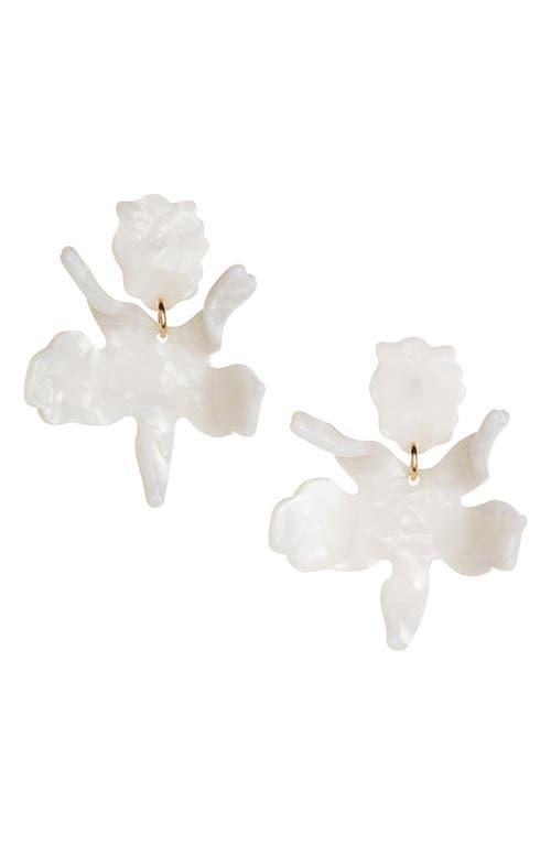 Small Paper Lily Earrings Product Image