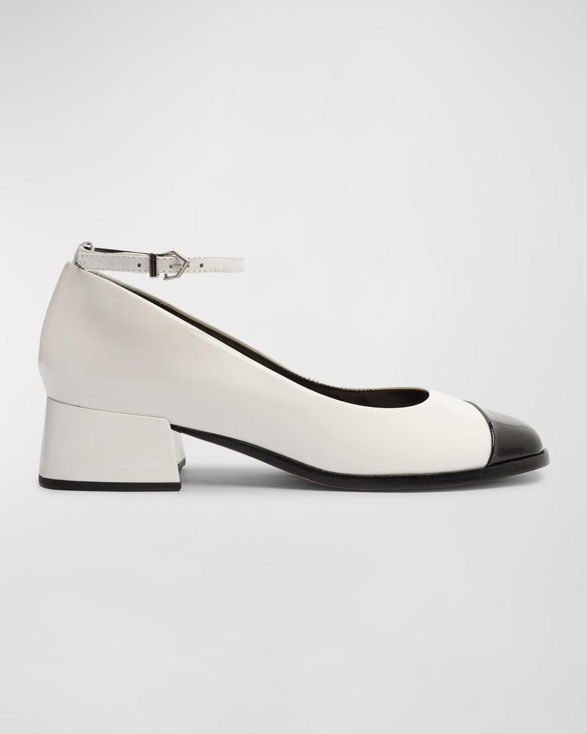 Dorothy Bicolor Ankle-Strap Pumps Product Image