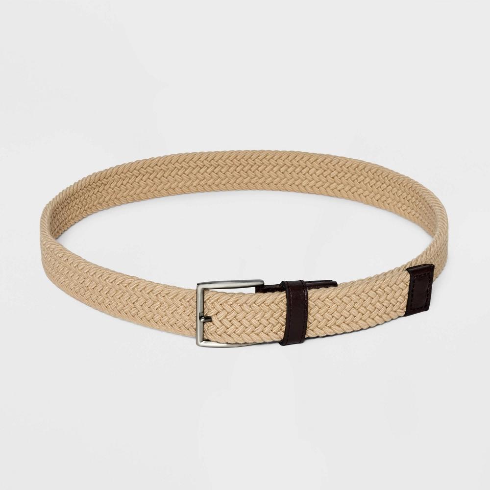 Men's Solid Adjustable Strap Belt - Goodfellow & Co™ Product Image