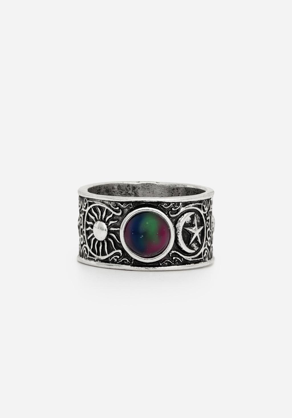 Phase Mood Stone Ring Product Image