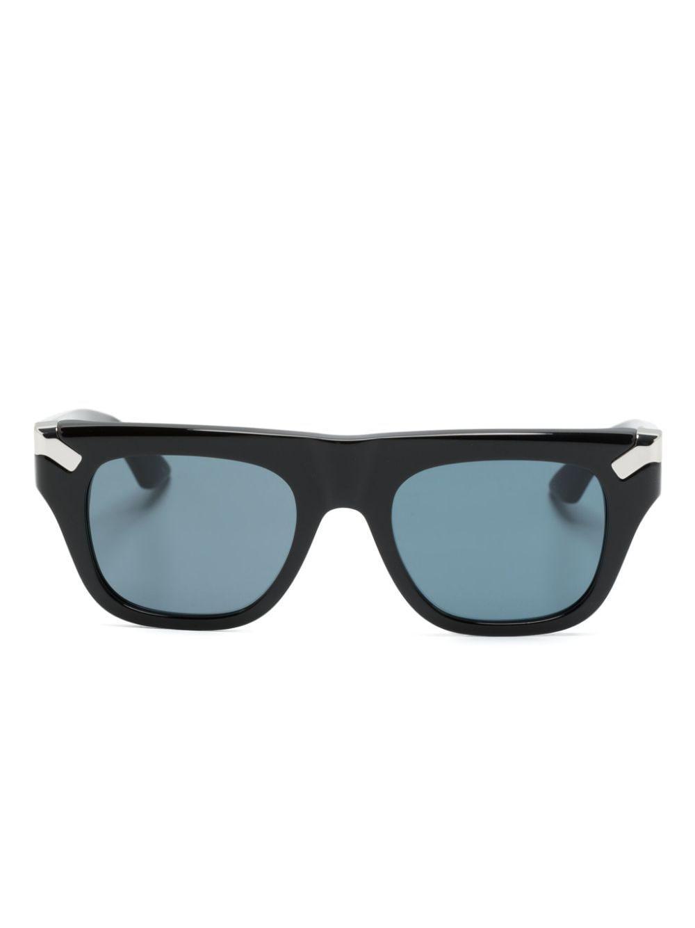 Square-frame Sunglasses In Black Product Image