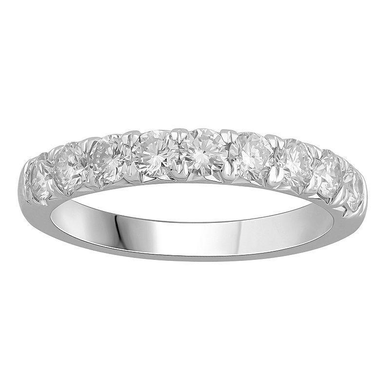 Platinum 1 Carat T.W. Diamond Anniversary Band, Womens White Product Image