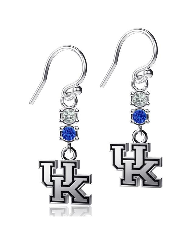 Womens Dayna Designs Kentucky Wildcats Dangle Crystal Earrings Product Image