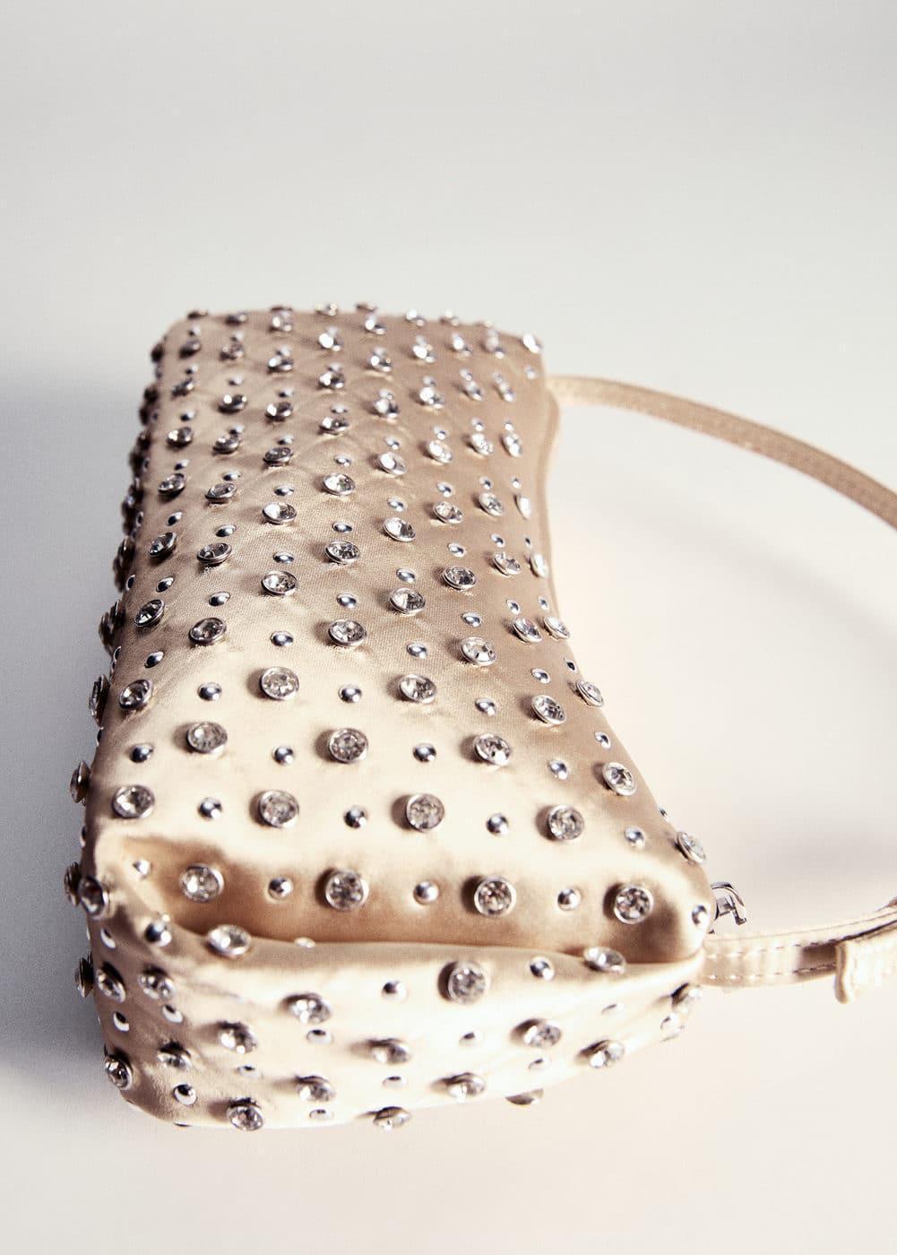 MANGO - Beaded shoulder bag - One size - Women Product Image