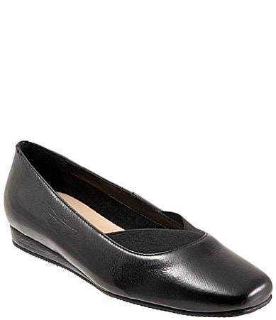 SoftWalk Viana Patent Leather Square Toe Slip Product Image