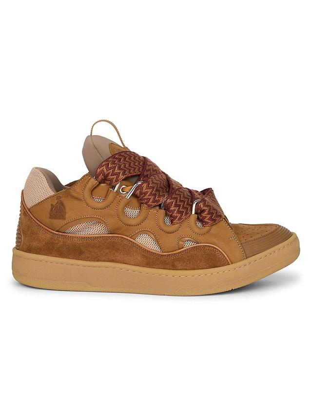 Mens Suede Curb Sneakers Product Image