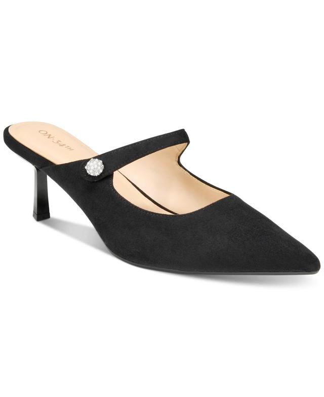 On 34th Womens Bennett Mary Jane Dress Mules, Created for Macys Product Image