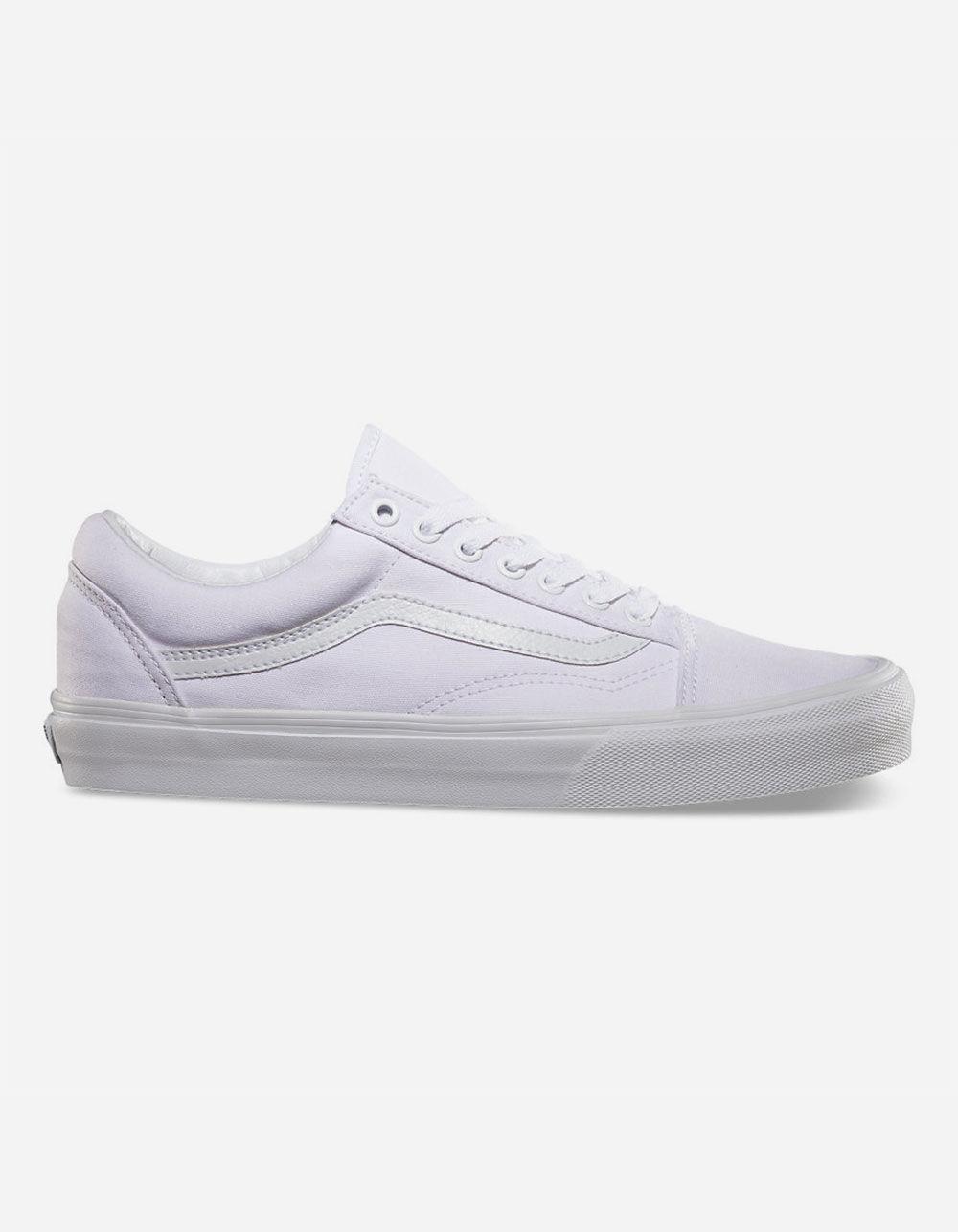 VANS Canvas Old Skool True White Shoes product image