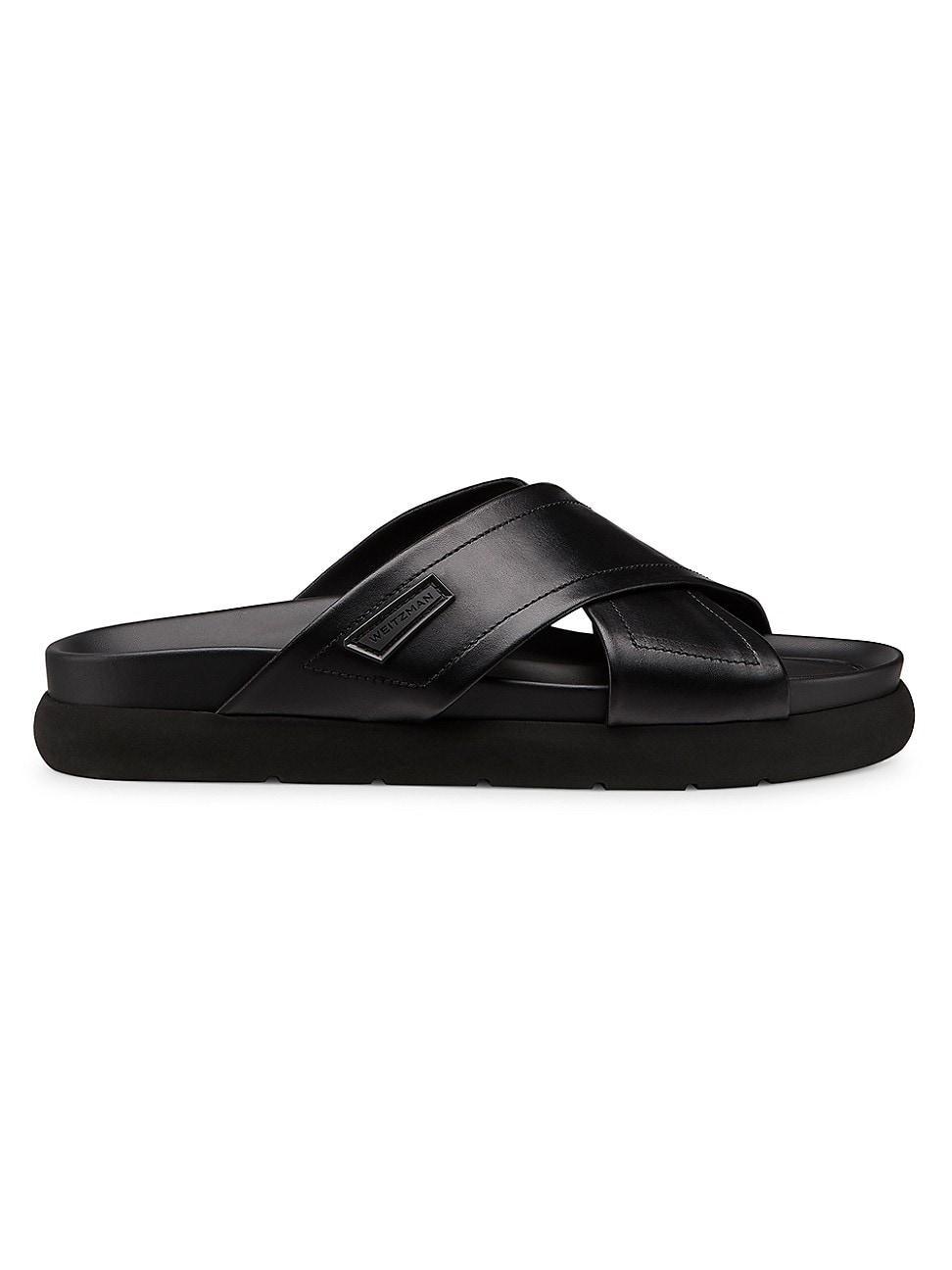 Men's Flex Leather Sport Slide Sandals Product Image