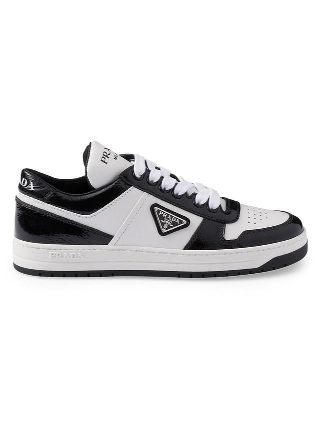 Womens Downtown Leather Sneakers Product Image