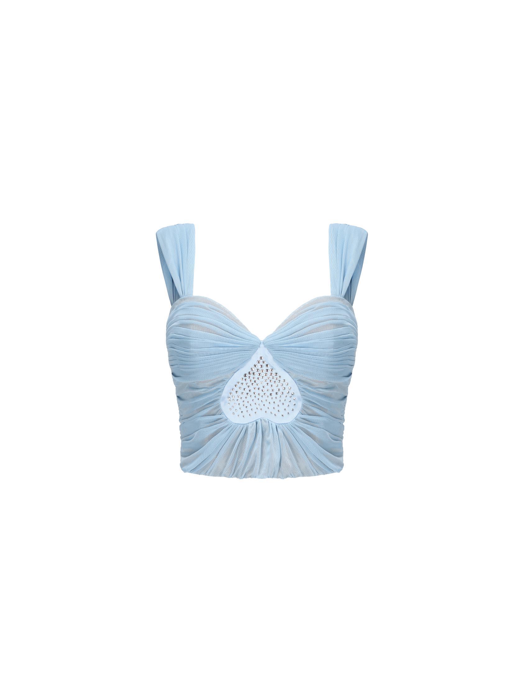 Aurora Mini Skirt (Pale Blue) Product Image