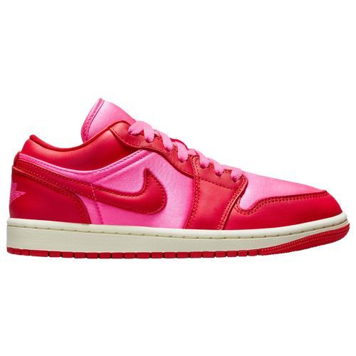 Jordan Womens Jordan AJ 1 Low SE - Womens Basketball Shoes Red/Pink Blast/Sail Product Image