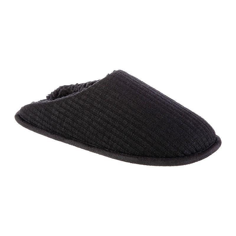 isotoner Fine Guage Rib Knit Womens Scuff Slippers Product Image