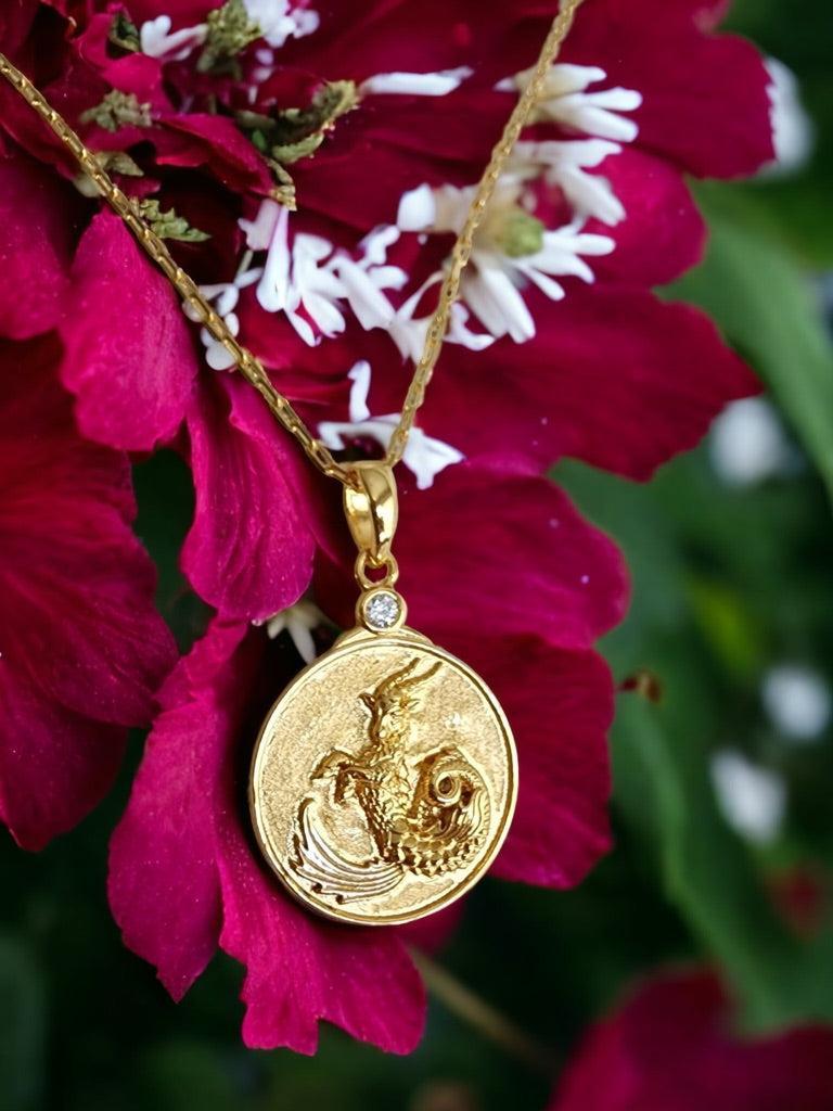 Zodiac Capricorn Necklace Female Product Image