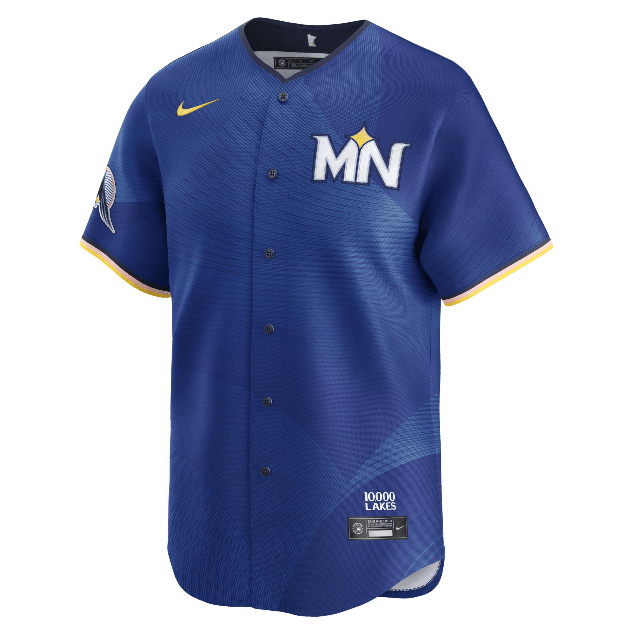 Minnesota Twins City Connect Nike Mens Dri-FIT ADV MLB Limited Jersey Product Image