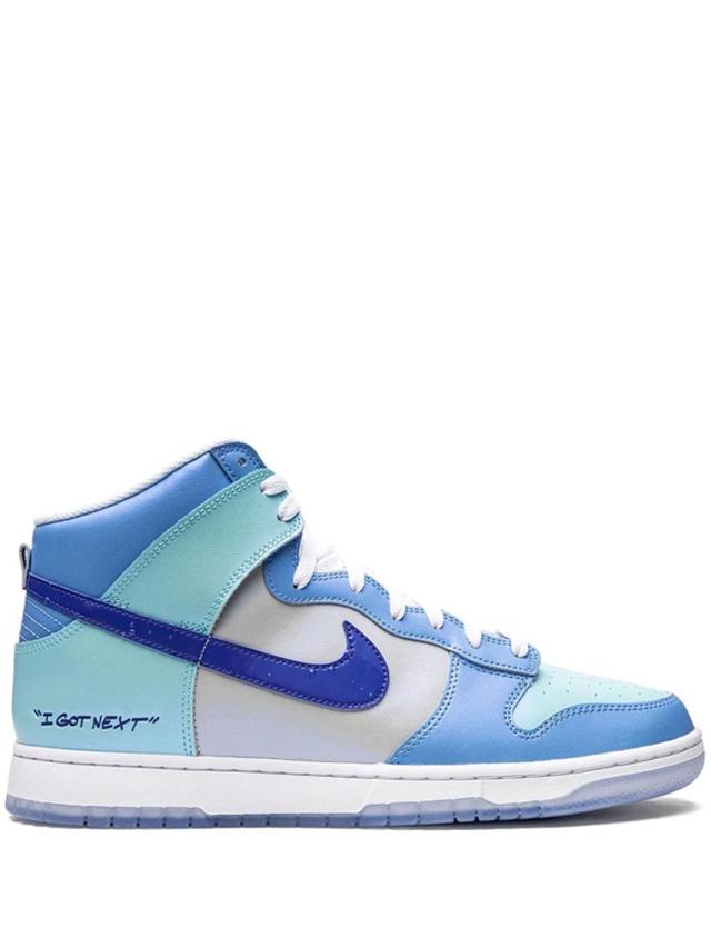 NIKE Dunk High Sneakers In Blue Product Image