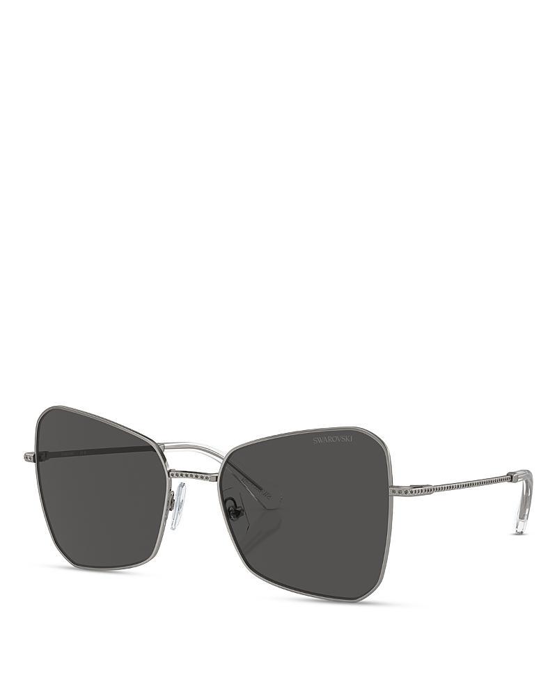 Swarovski Womens SK7008 57mm Butterfly Sunglasses Product Image