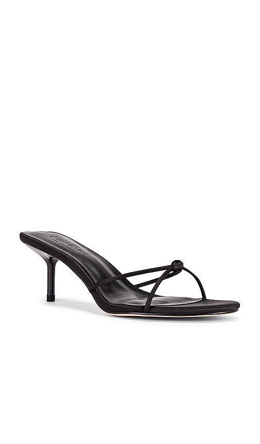 FEMME LA Maeve Slipper in Black. Product Image