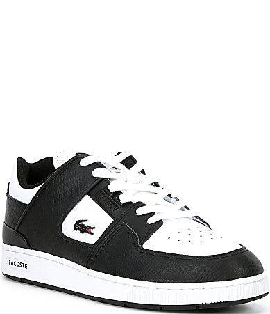 Mens Lacoste Court Cage Athletic Shoe White Product Image