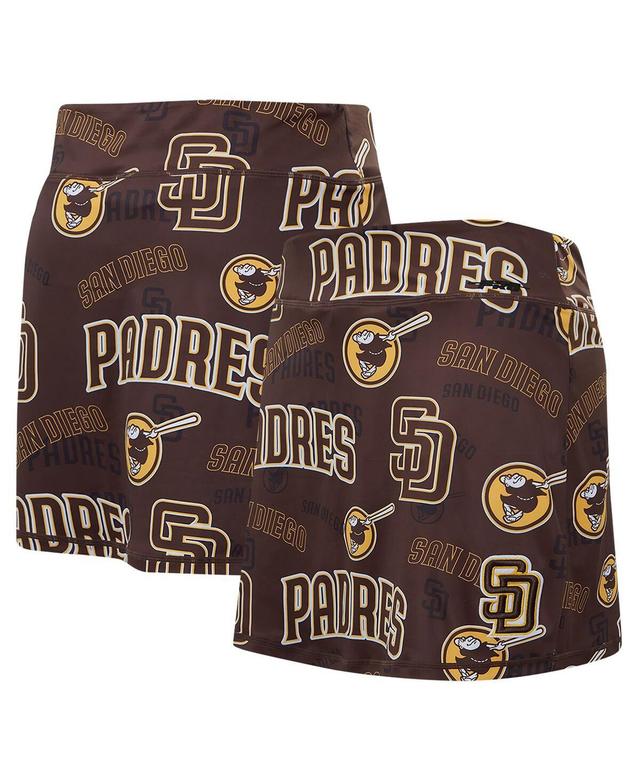 Pro Standard Womens Brown San Diego Padres Toss Logo Lux Skirt Product Image