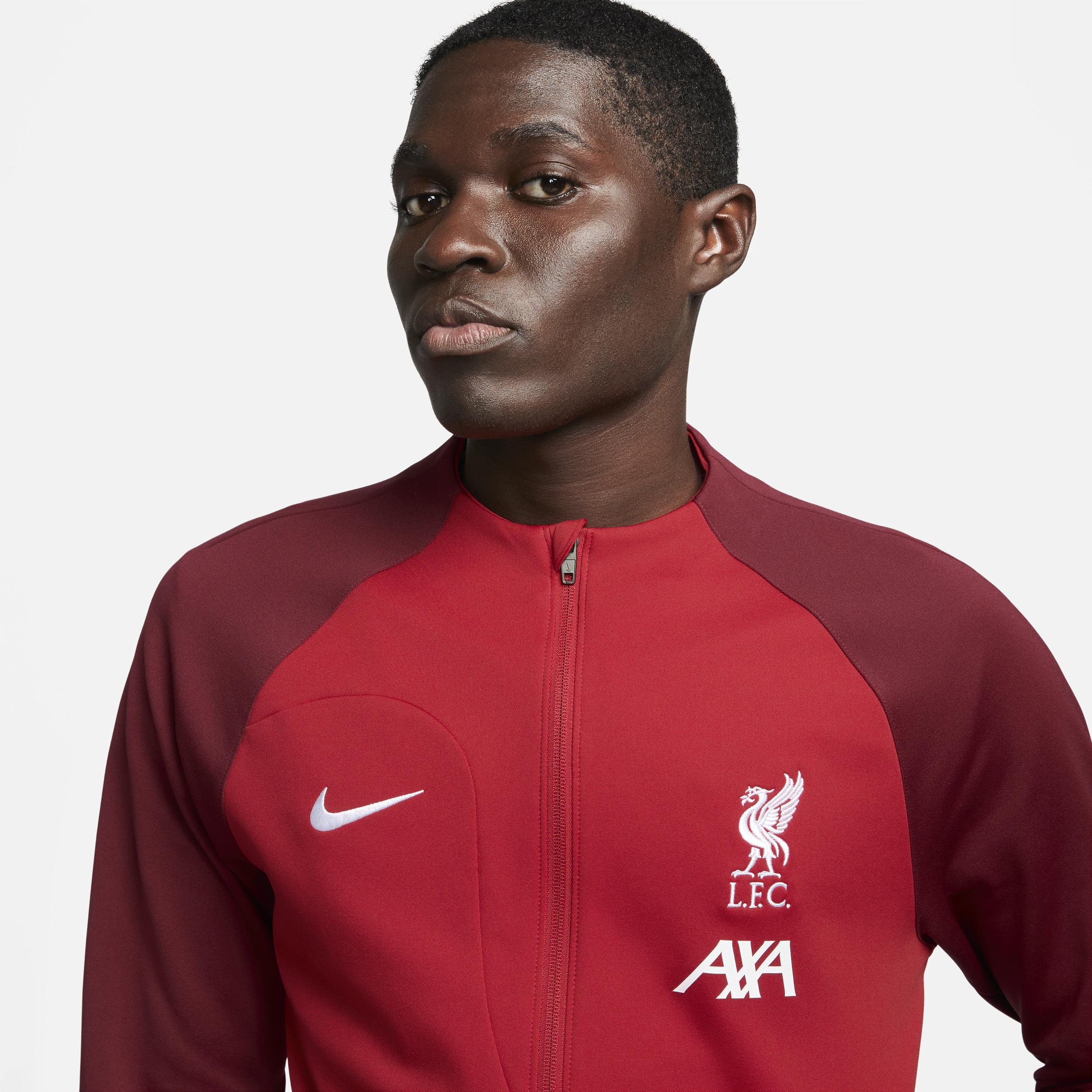 Liverpool FC Academy Pro Nike Men's Full-Zip Knit Soccer Jacket  Product Image