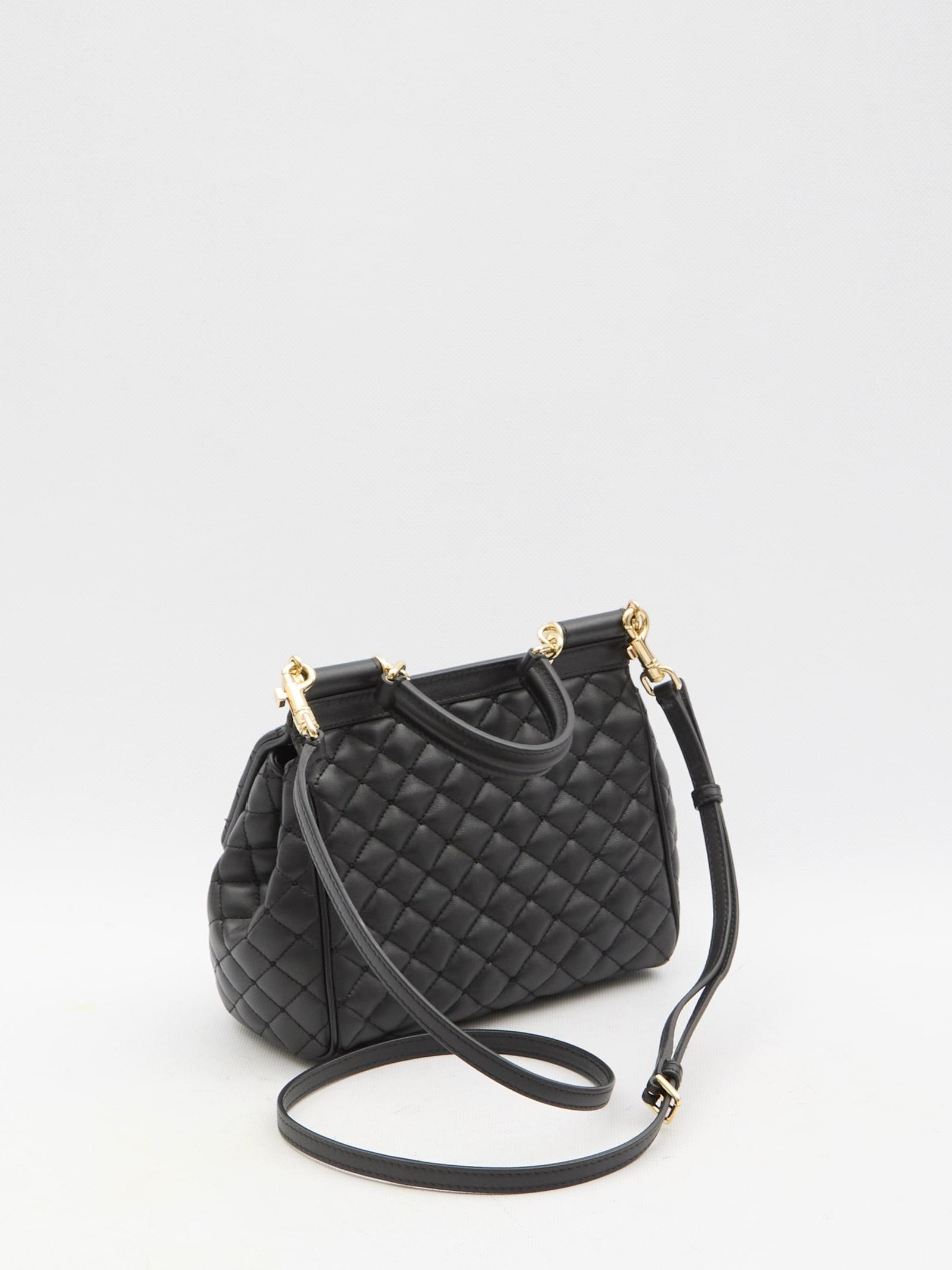 Sicily Medium Handbag In Black Product Image