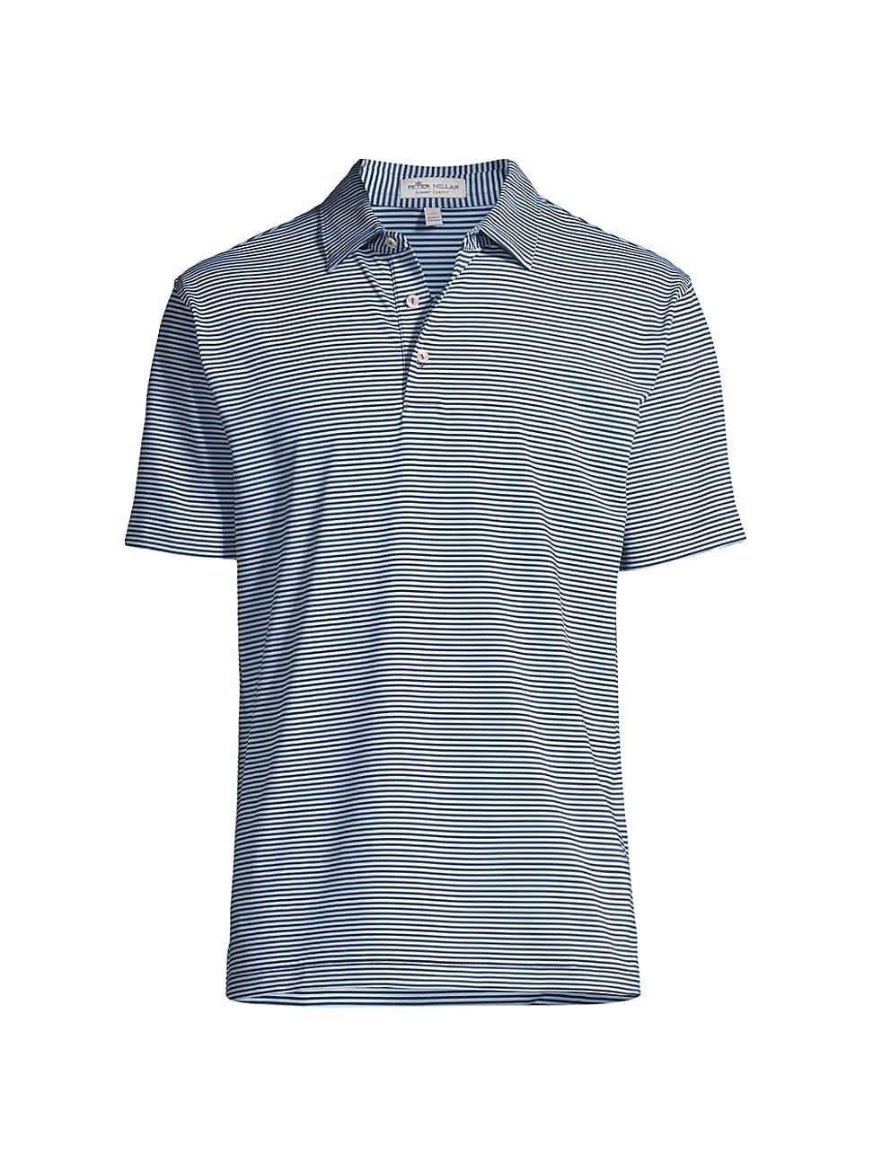 Peter Millar Hales Stripe Short Sleeve Performance Polo Product Image