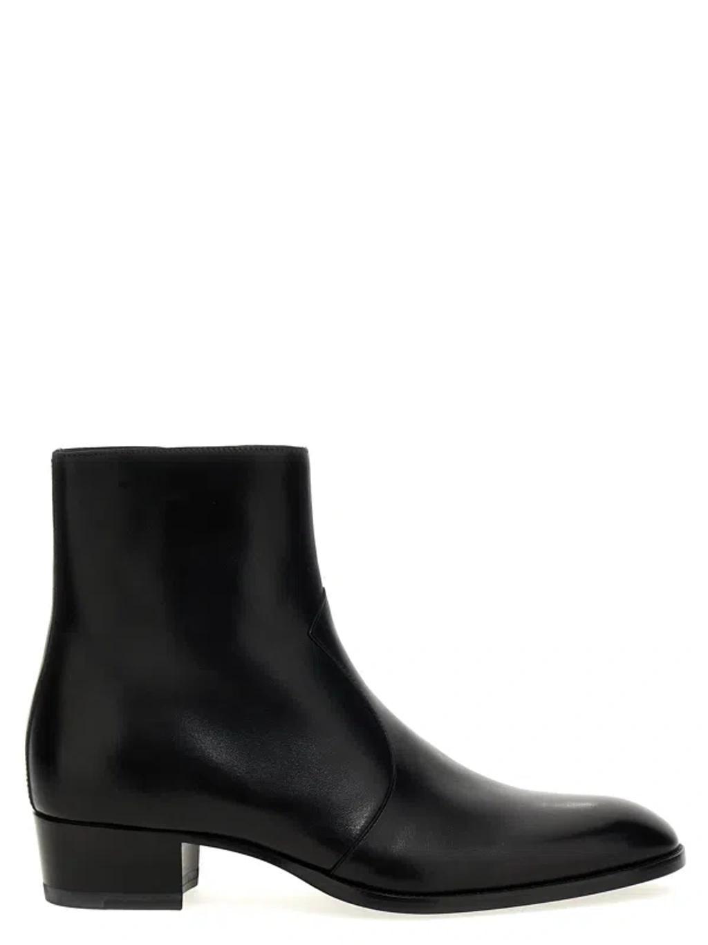 Wyatt Boots, Ankle Boots Black Product Image