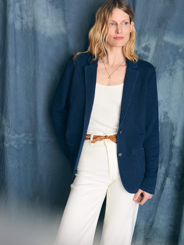 Inlet Knit Blazer - Hendricks Indigo Wash Female Product Image