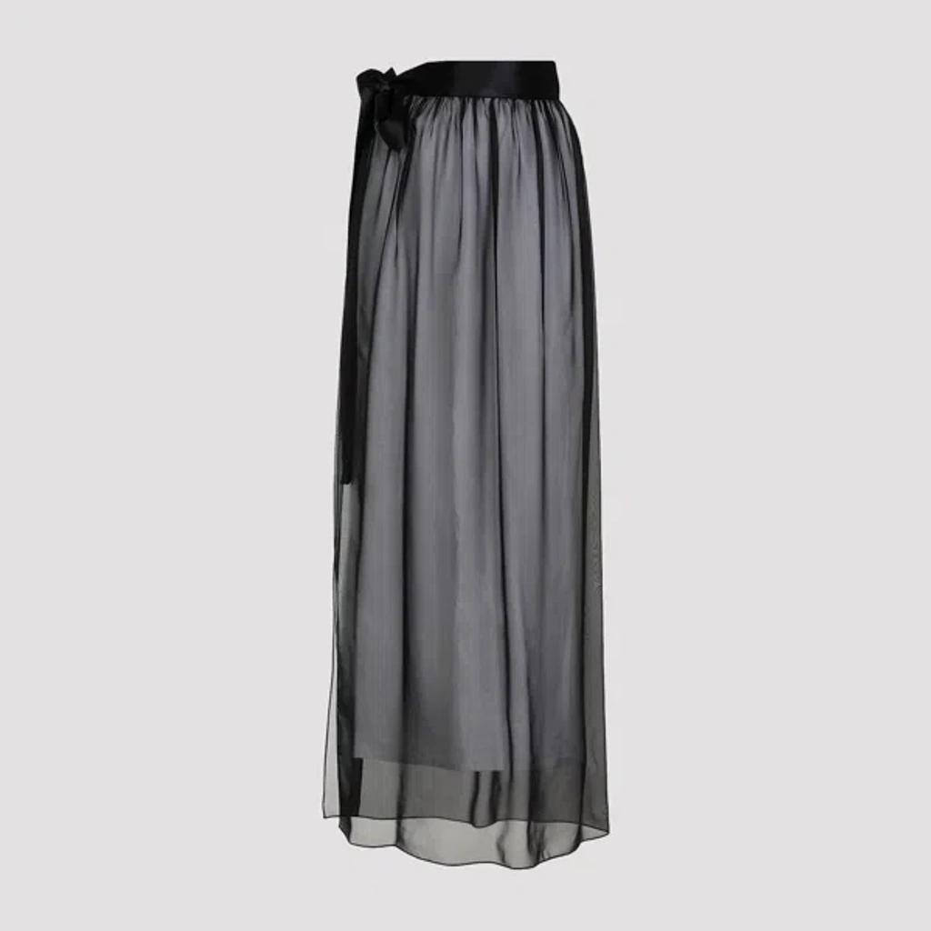 DOLCE & GABBANA Long Skirt In Grey Product Image