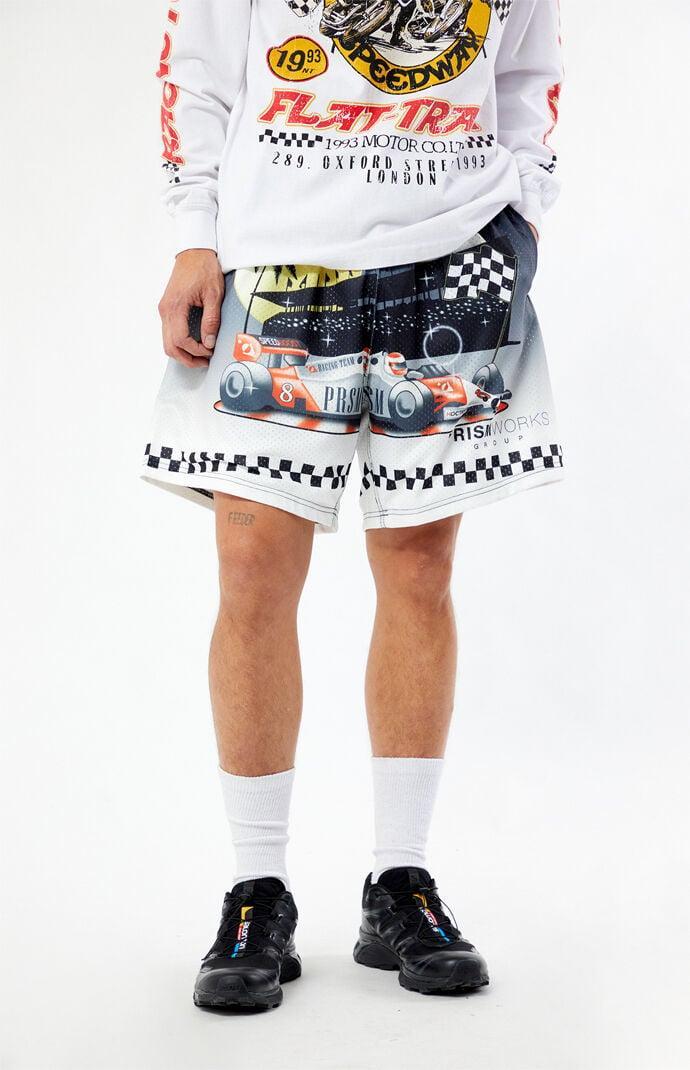 Men's Prism Racing Checkered Mesh Shorts Product Image