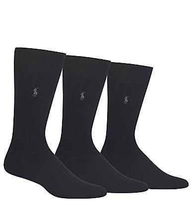 Polo Ralph Lauren Combed Cotton Dress Socks 3 Product Image