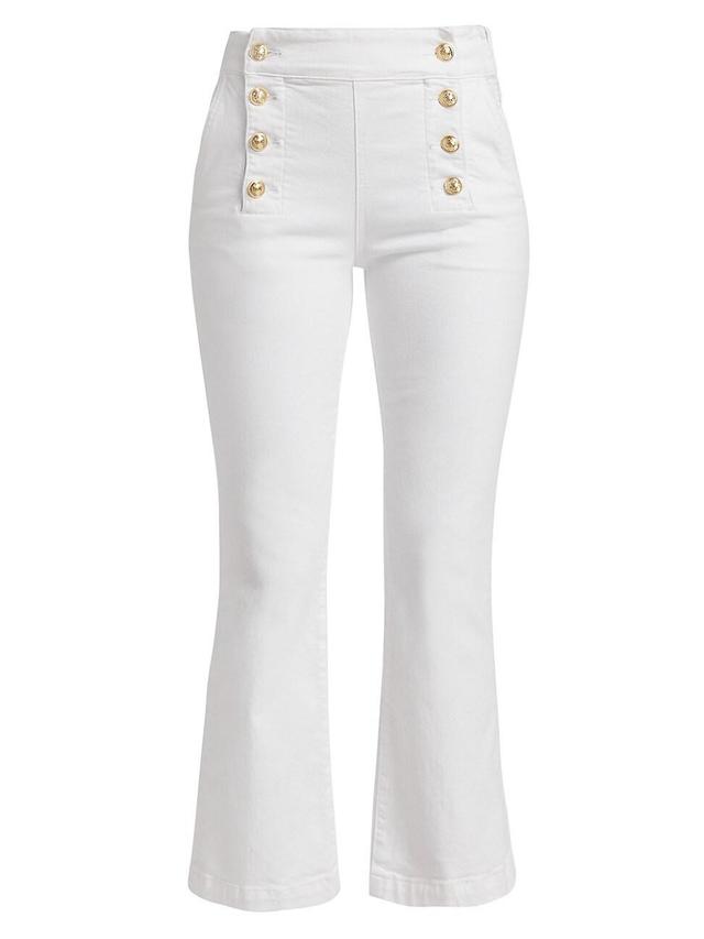 Womens Elle Sailor Flared Jeans Product Image