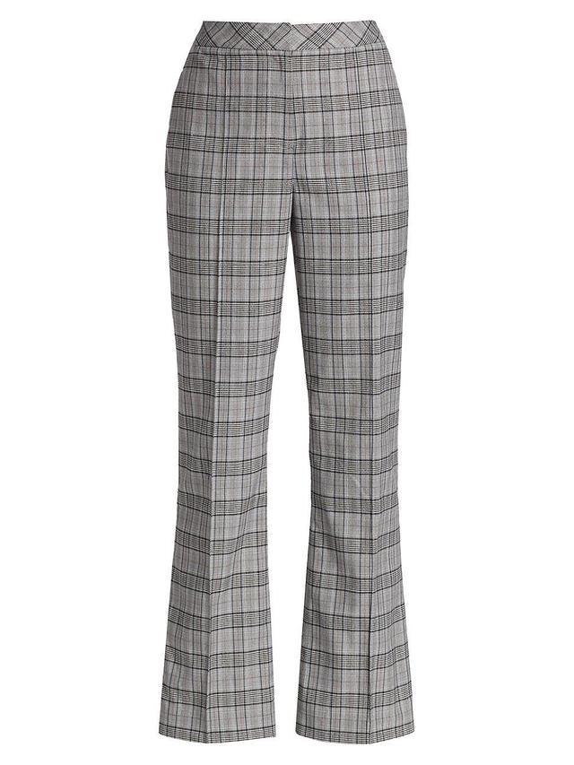 Womens Grayson Plaid Suit Pants Product Image