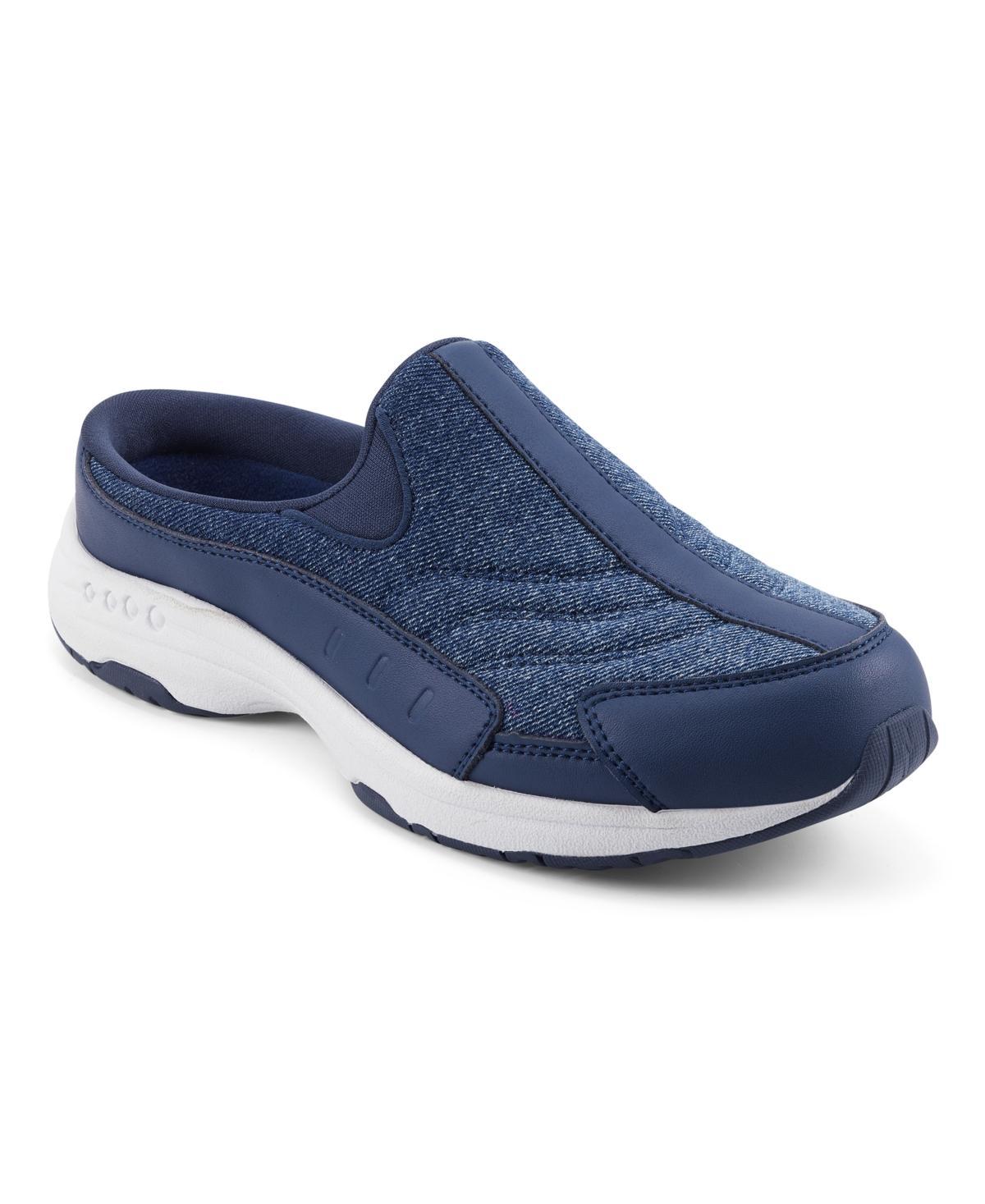 Easy Spirit Traveltime Womens Fashion Mules Blue Ombre Product Image