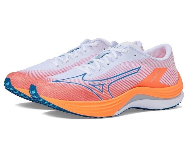 Mizuno Wave Rebellion Flash Silver) Men's Shoes Product Image