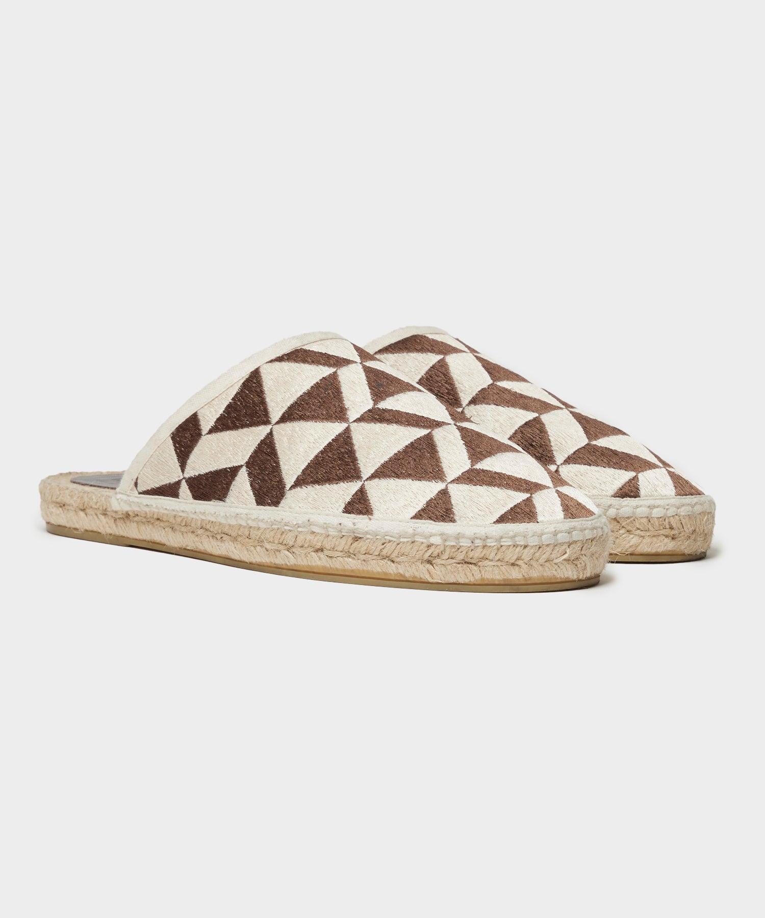 Patterned Espadrille Mule Product Image