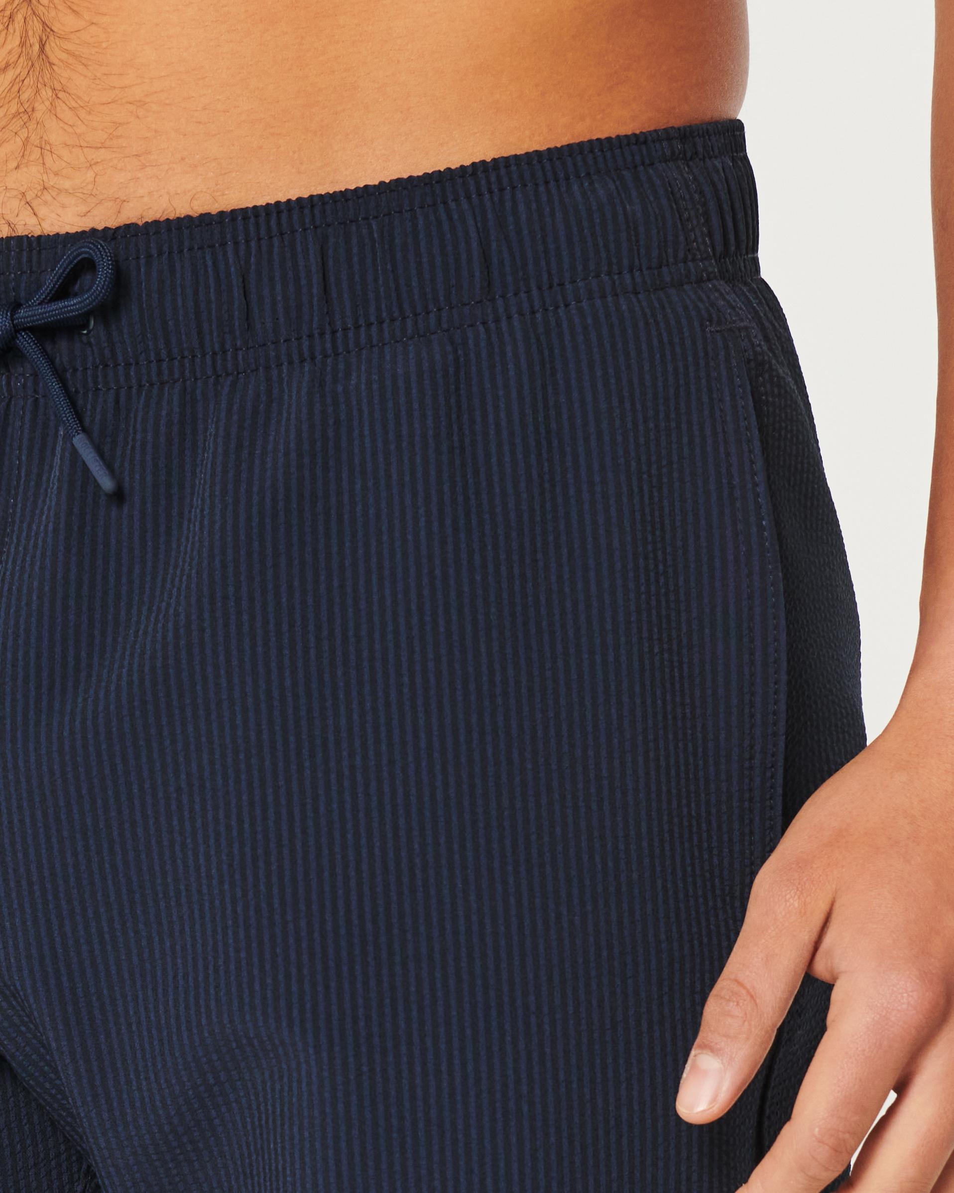 Seersucker Guard Swim Trunks 5" Product Image