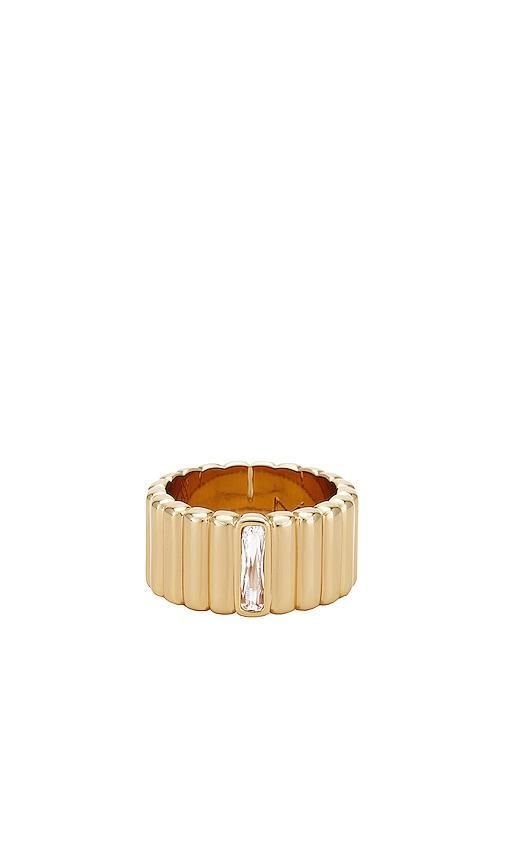 MIRANDA FRYE Lisa Cubic Zirconia Baguette Ring Product Image