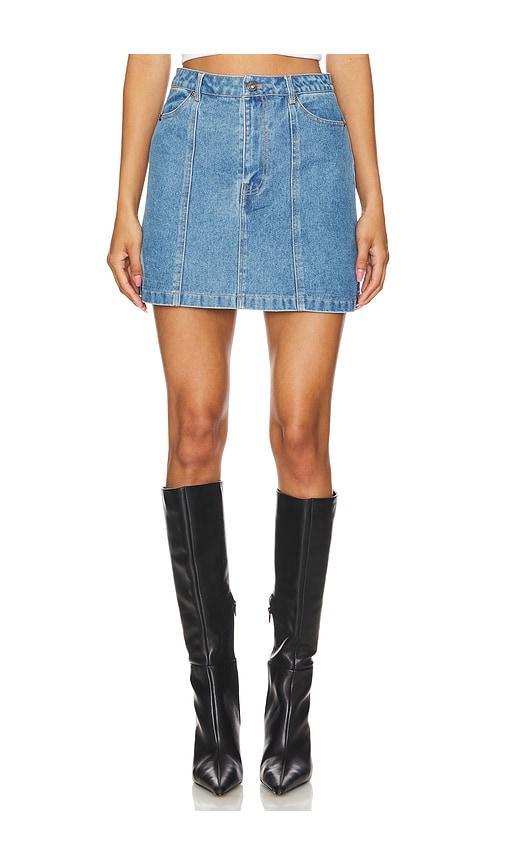 Cairo Denim Mini Skirt Bardot Product Image