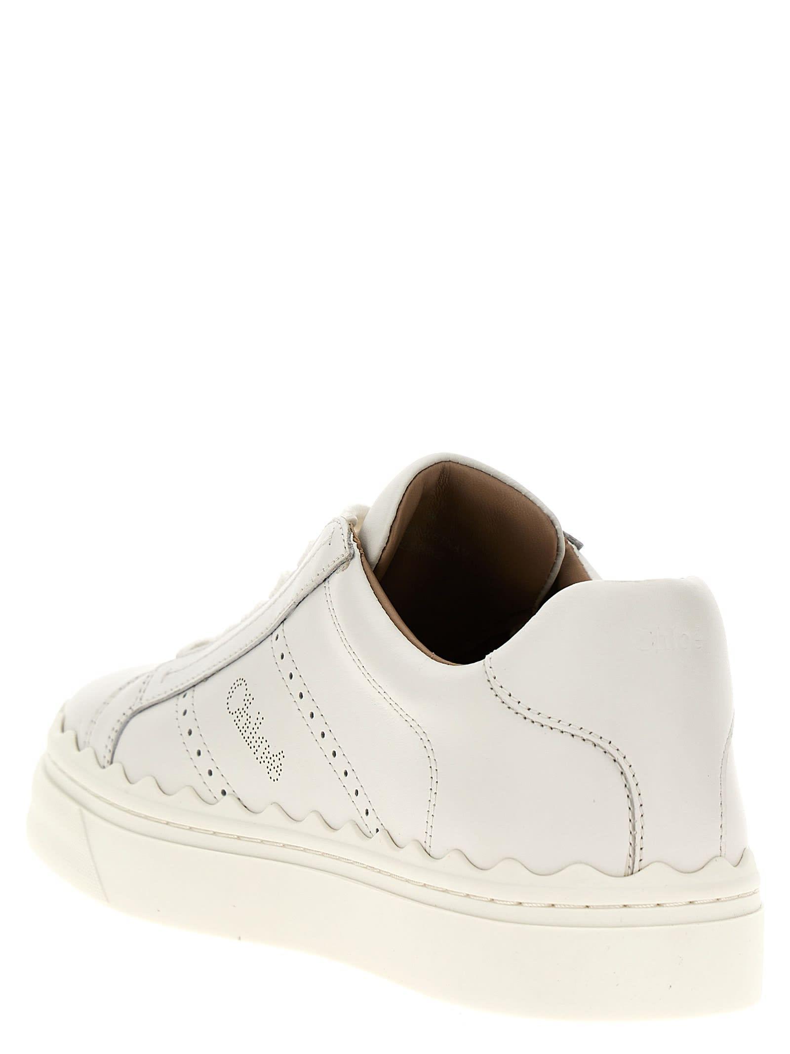 Lauren Leather Sneaker In Brown Product Image